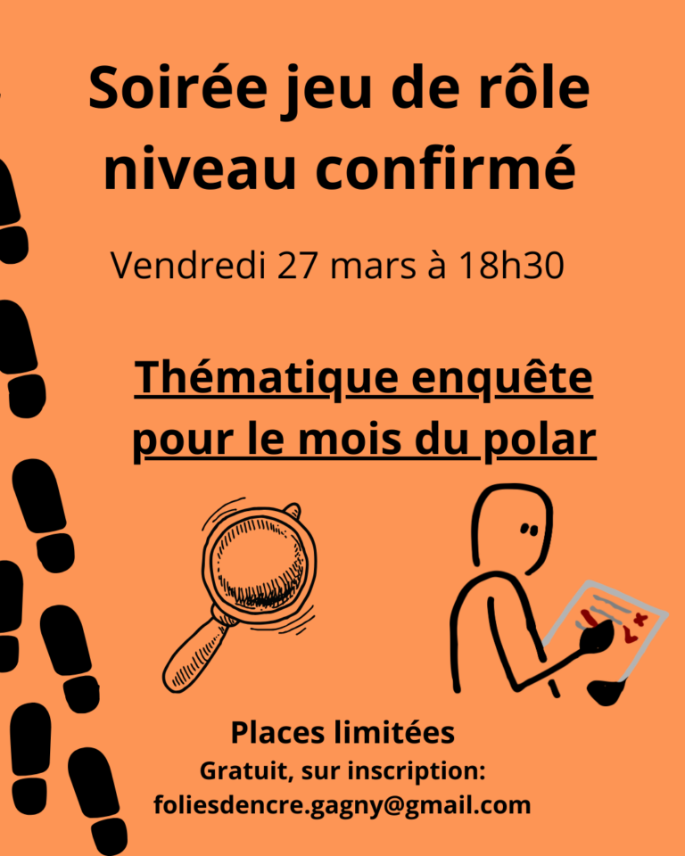 Soirée jeu de rôle pour joueurs confirmés (1)