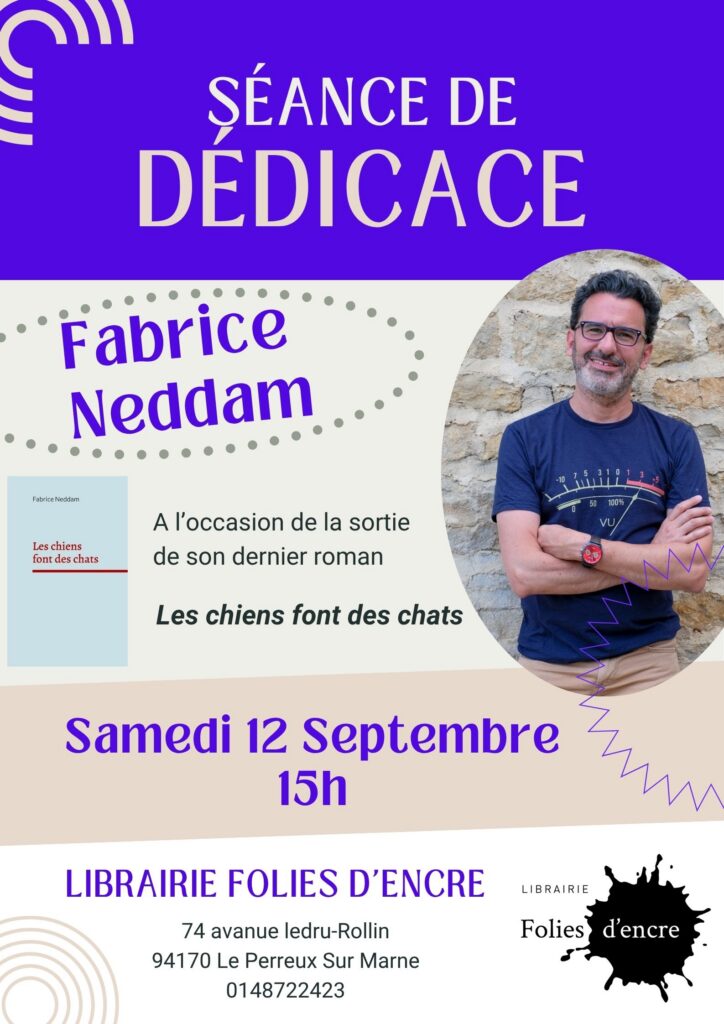 Affiche Fabrice Neddam